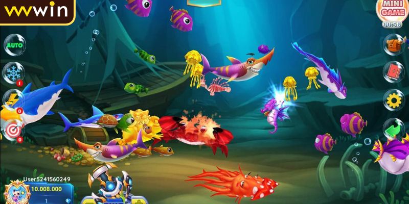 Bắn Cá Thần Tài Săn Thưởng Hấp Dẫn Dành Cho Mọi Ngư Thủ 3 Chọn lựa vũ khí chơi săn cá Thần Tài