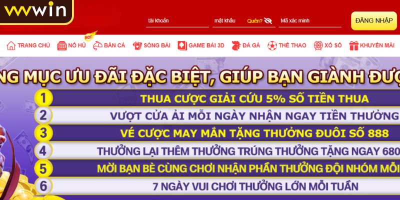 Đăng Nhập VVVWIN 2 Tìm khu vực đăng nhập VVVWIN